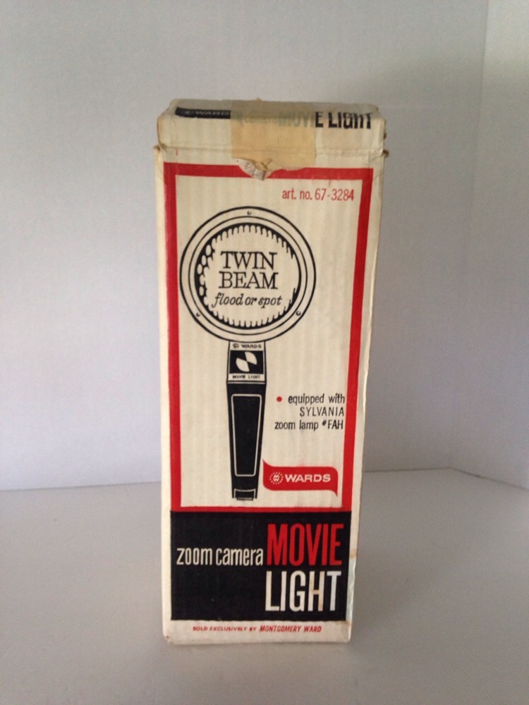 Twin Beam Wars Movie Light FLOOD Or SPOT 67-3284 VINTAGE WORKS