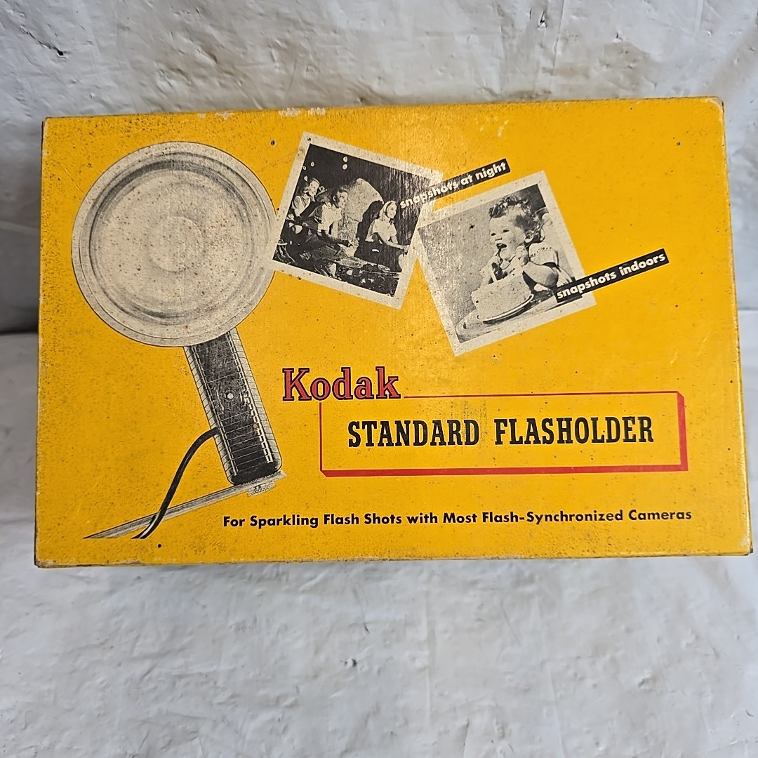 Vintage KODAK Standard Flashholder Original Box ONLY –no contents– Box ONLY