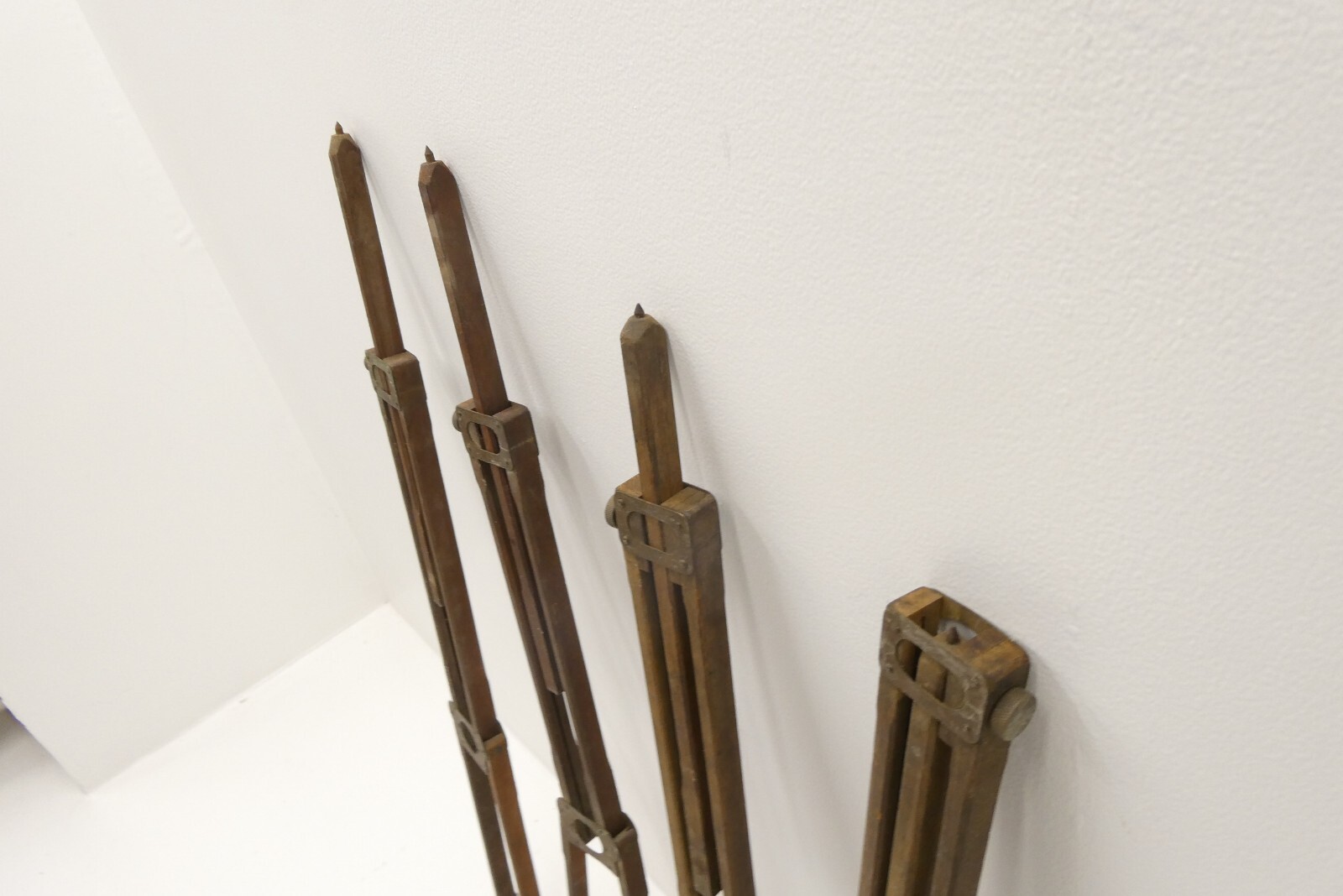 Brass Wood Legs Parts US Engr Dept Folmer Schwing Eastman Kodak Tripod Legs 1914