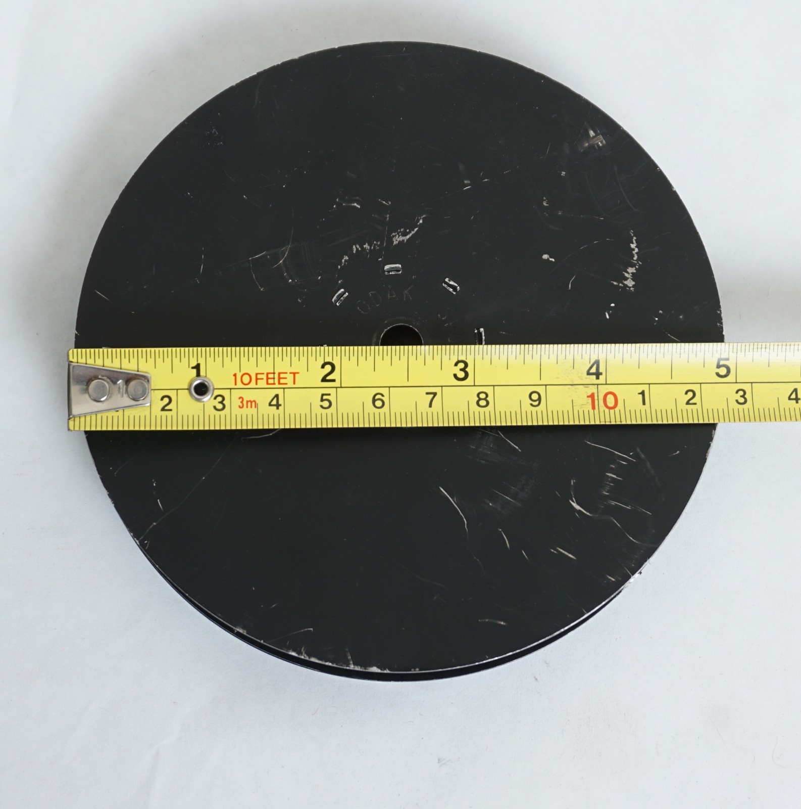 200 FT. Metal 16mm Film Take-Up Reel. USED. FREE SHIPPING.