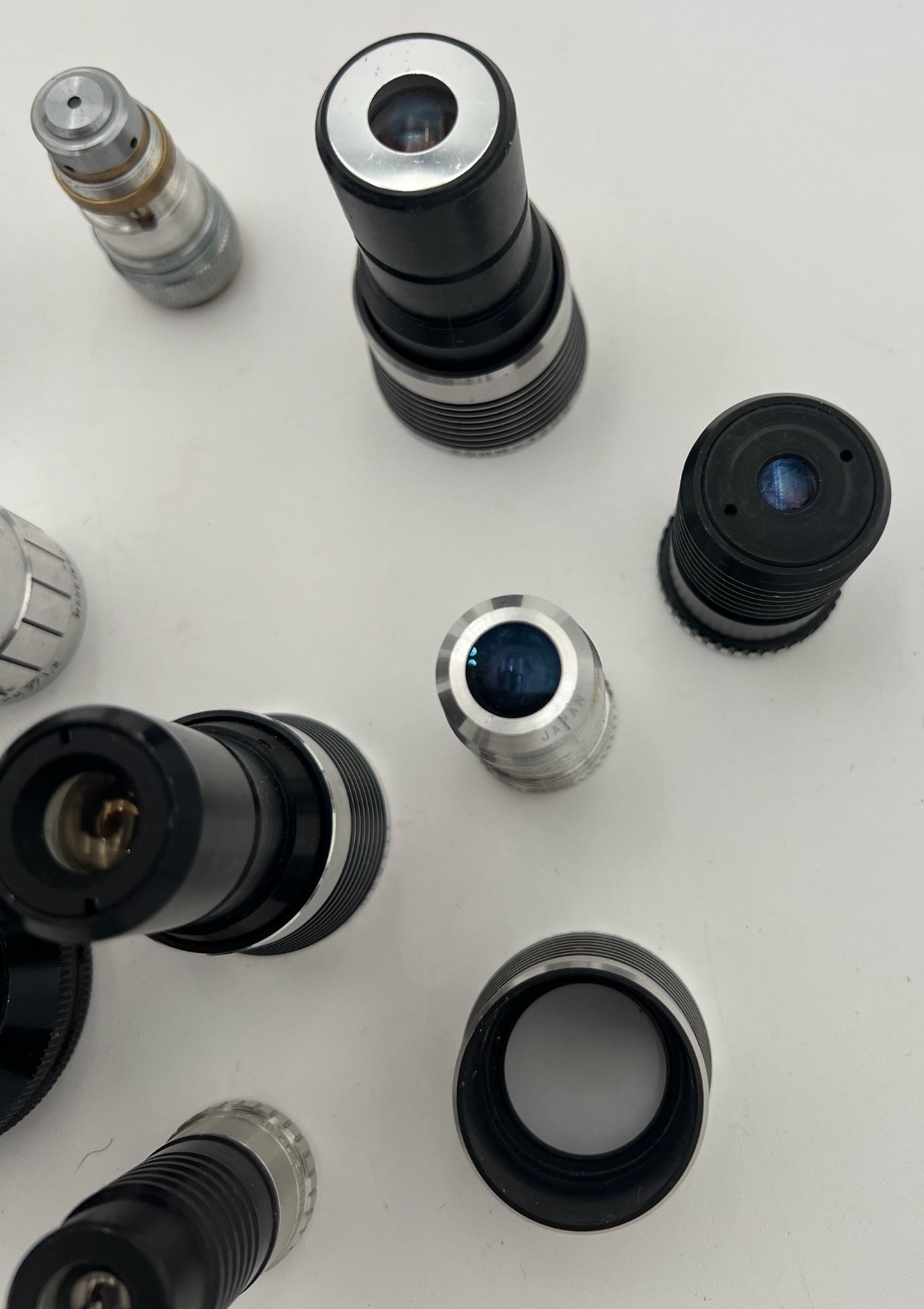 – LOT OF ASSORTED LENSES-PROJECTOR/CAMERA LENSES FOR PARTS/AS-IS