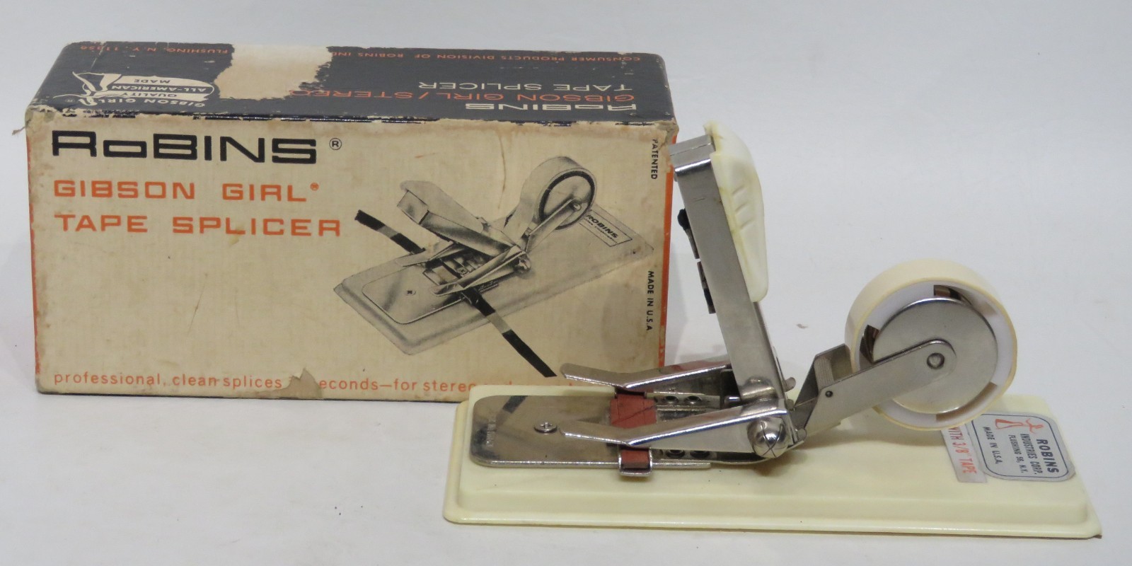 Tape Splicer ROBINS Gibson Girl® Stereo 4 Standard No. TS-4S
