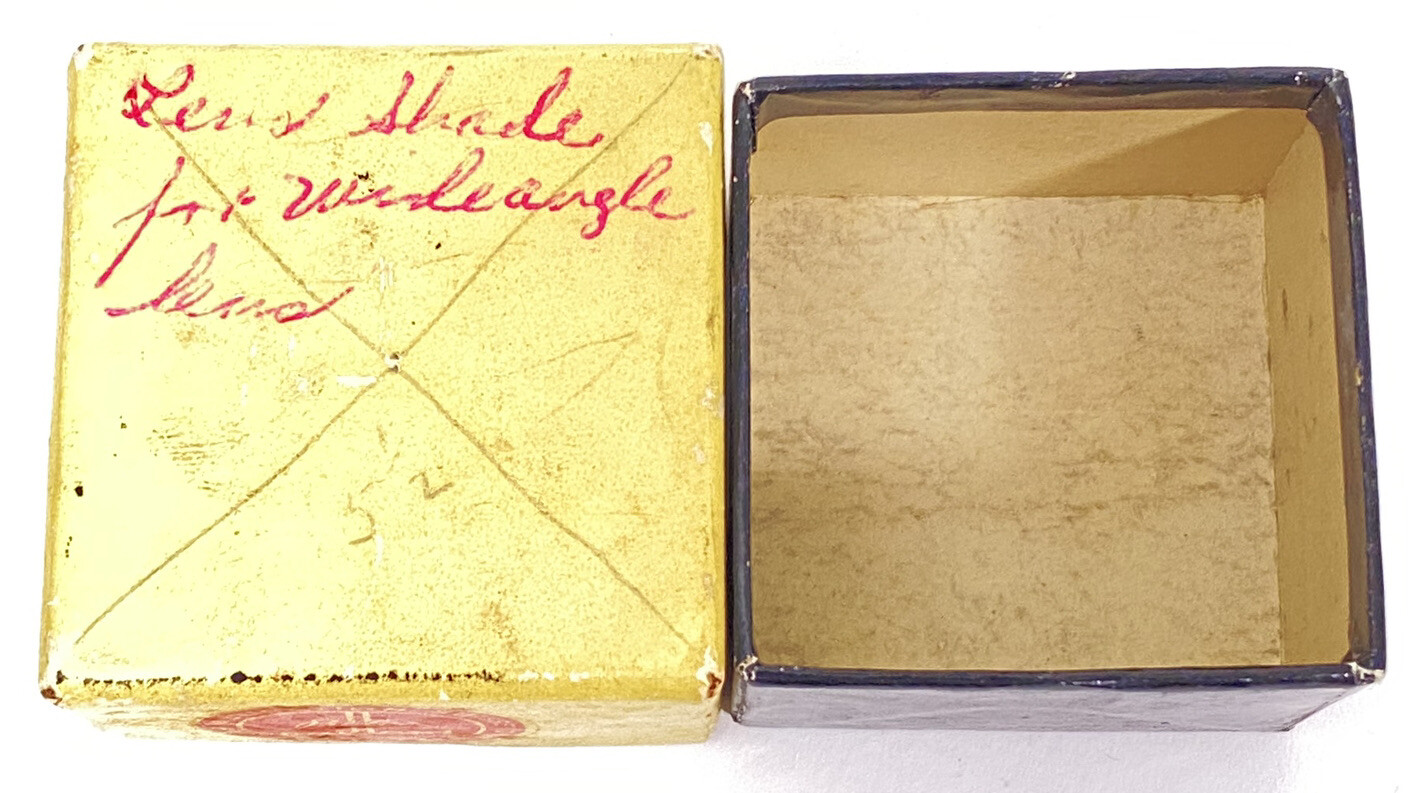 Vintage Bolex Paillard Lens Hood Original Packaging Box – Box Only