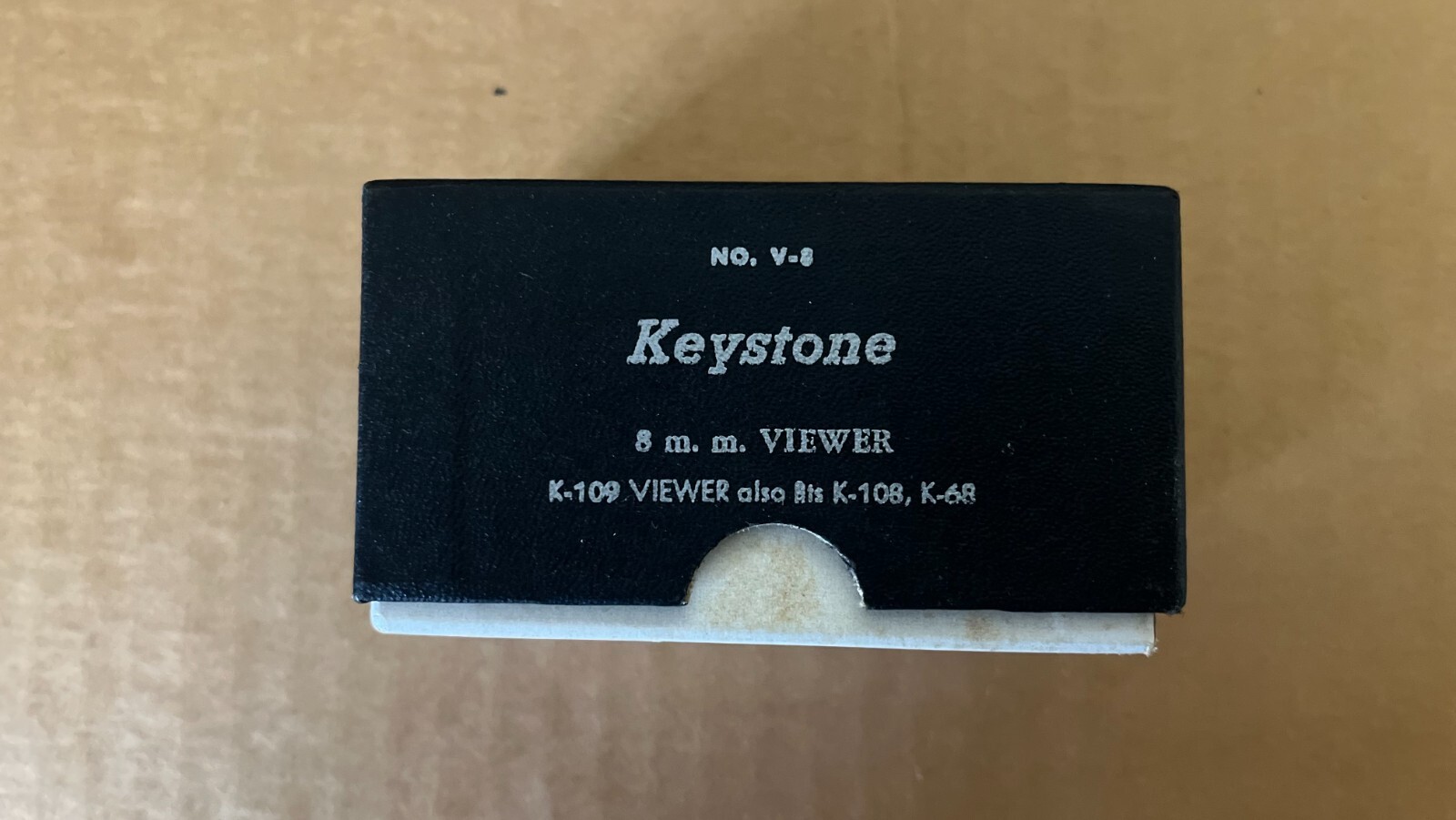 VINTAGE KEYSTONE PROJECTORS NO. V-8 8MM VIEWER FOR K-109 K-108 K-68