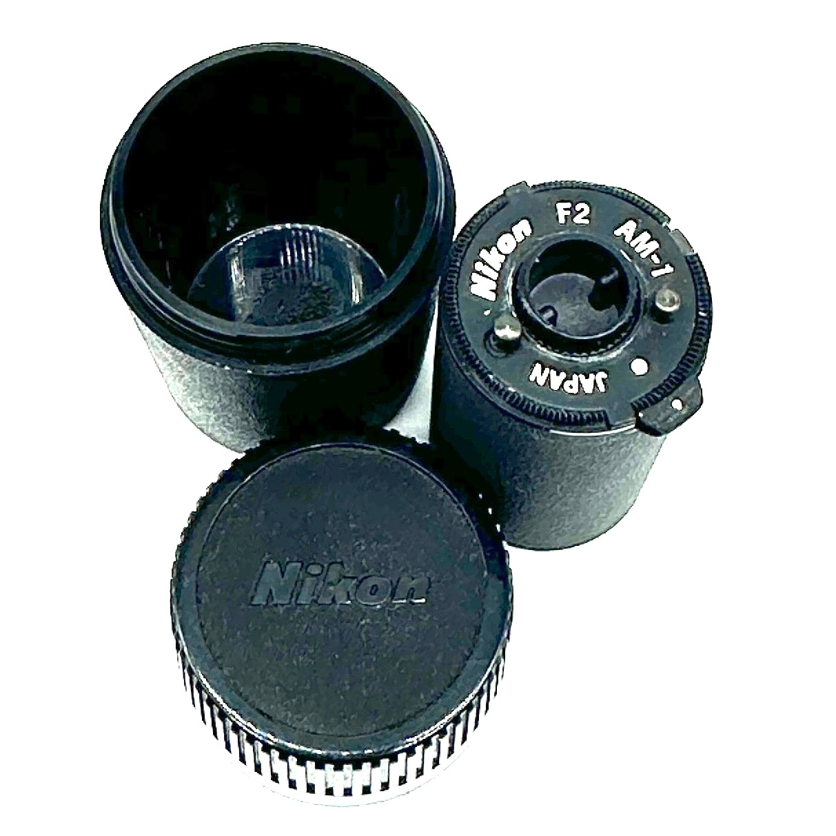 Near Mint Nikon F2 AM-1 35mm Film Cassette and Canister