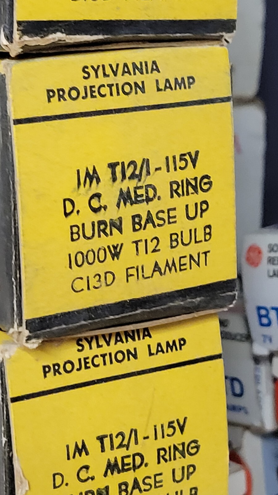 PROJECTION LAMP, BULB / 115-120v 1000w / 1 PIECE (qzty)