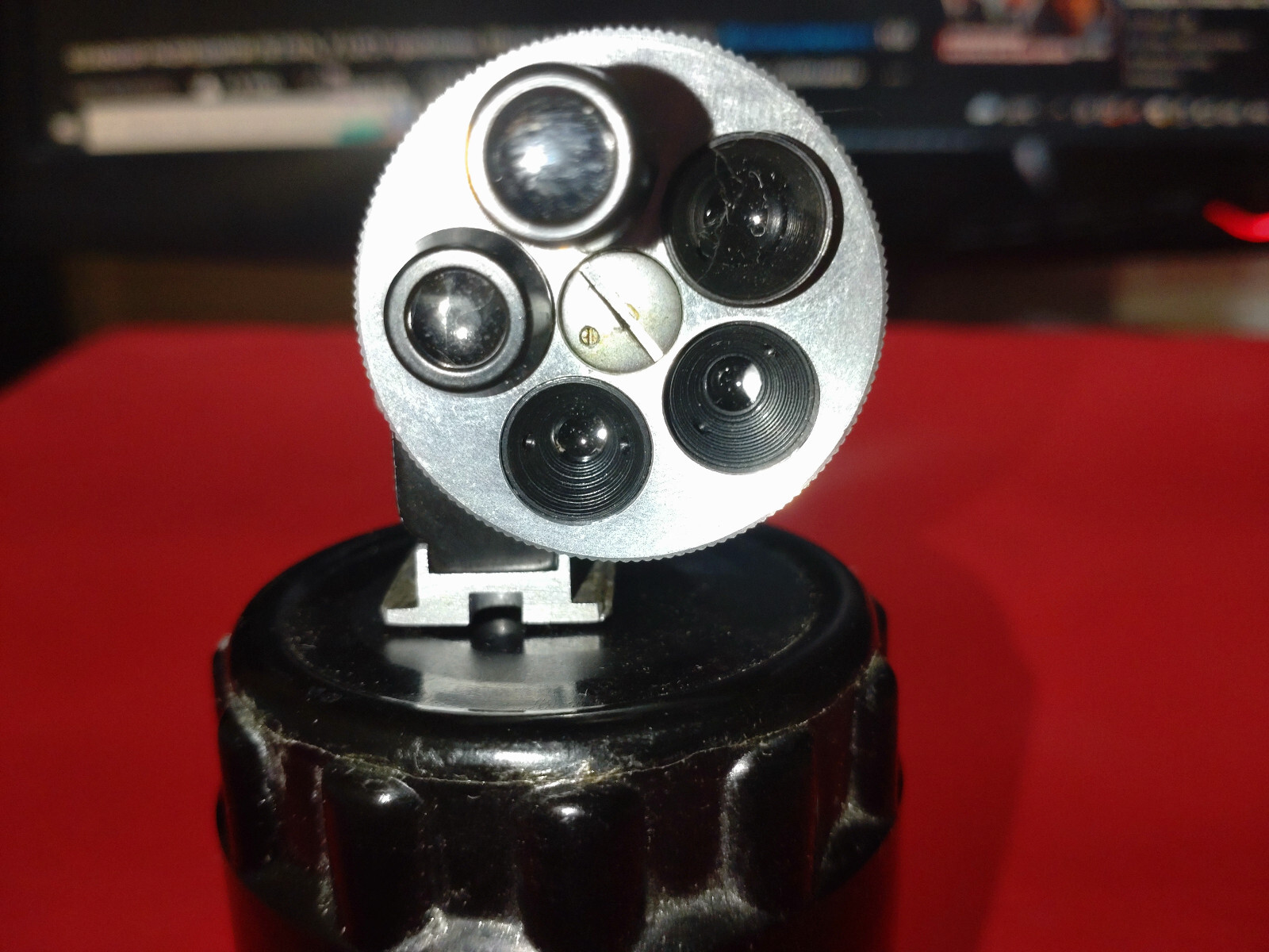 Russian USSR Universal turret viewfinder 28-135 mm for RF camera Krasnogorsk