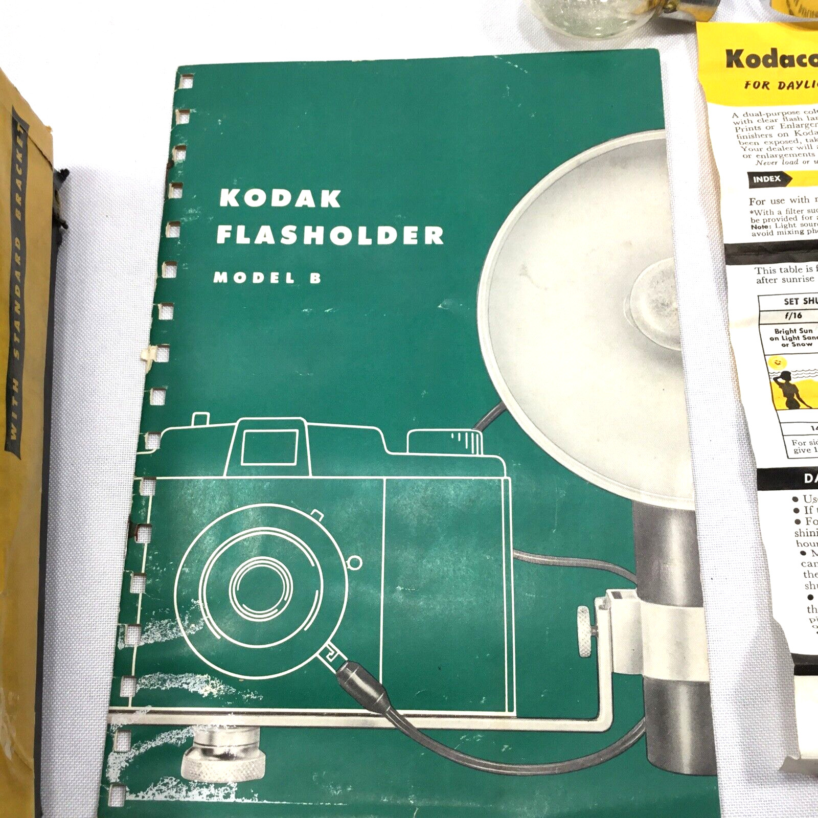 Kodak Standard Flash Holder Model B in original Box