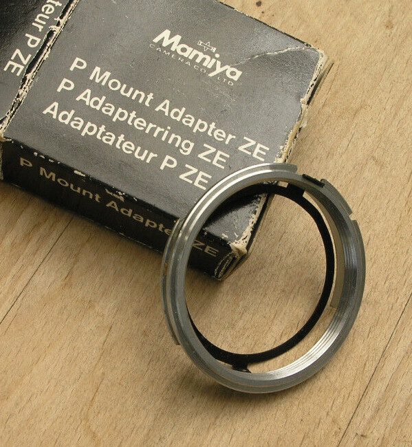 rare Mamiya ZE NC 35mm SLR bayonet to pentax M42 thread mount japan 1970’s