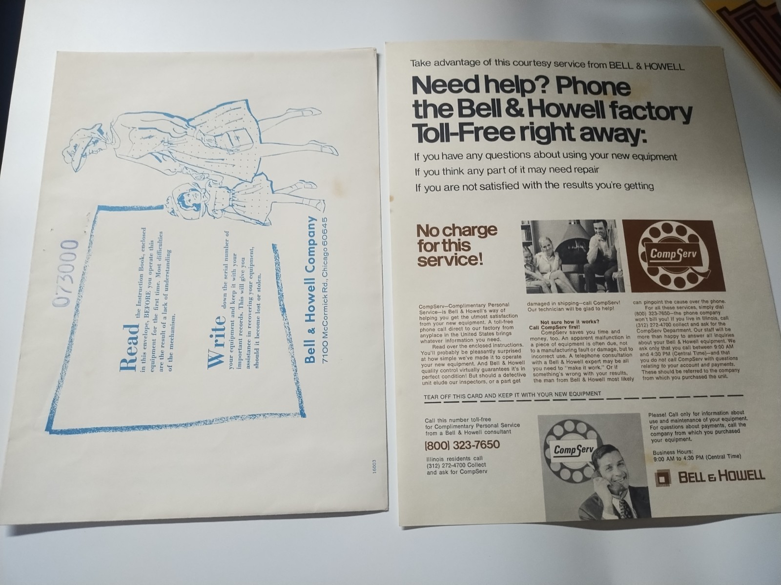 Vtg 1971 Bell & Howell 8 Full Color Title Cards Home Movies Intermission & More