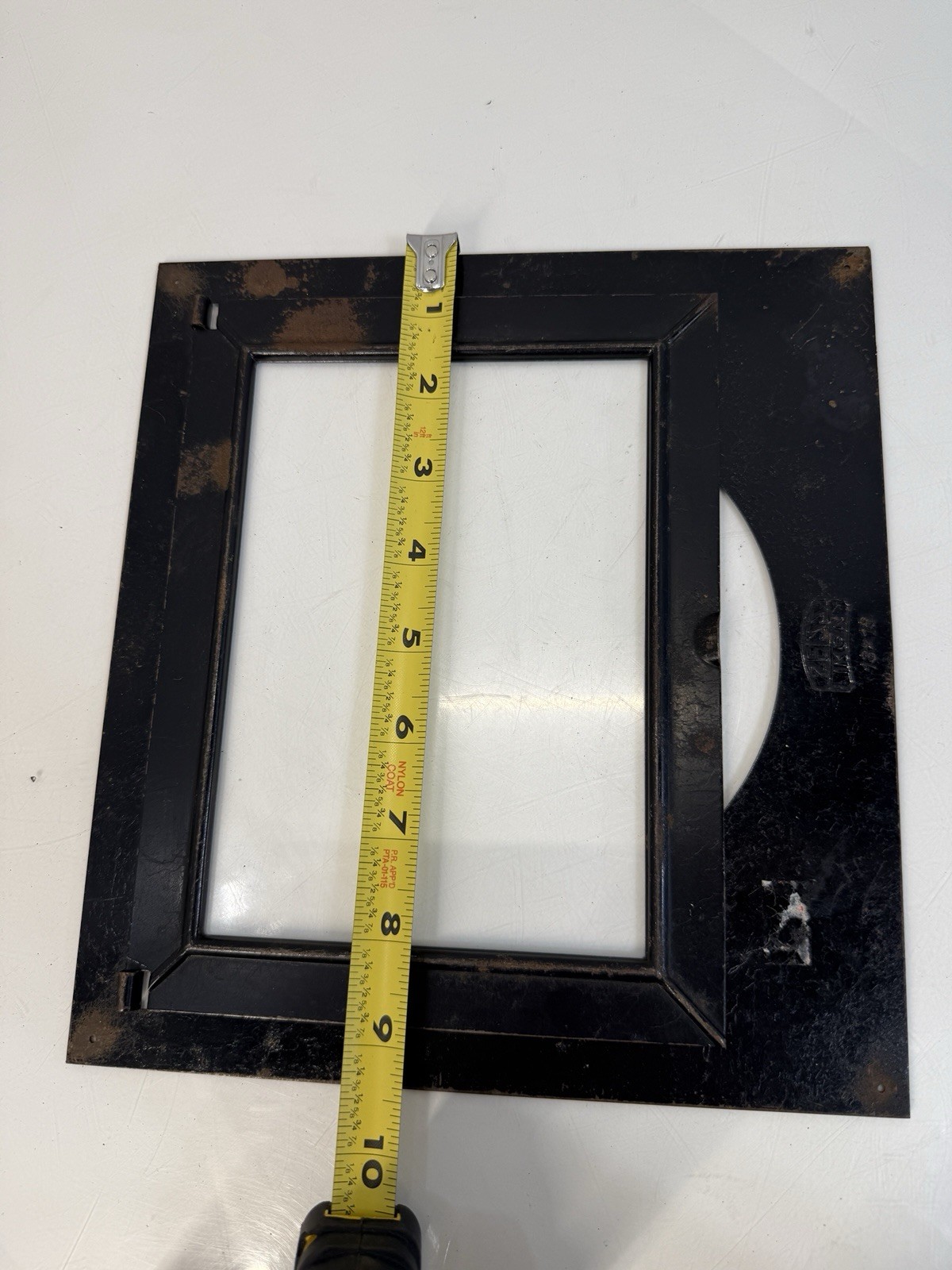Vintage Zeiss Ikon 13×18 Metal Reducing Adapter Mask Plate Insert Germany