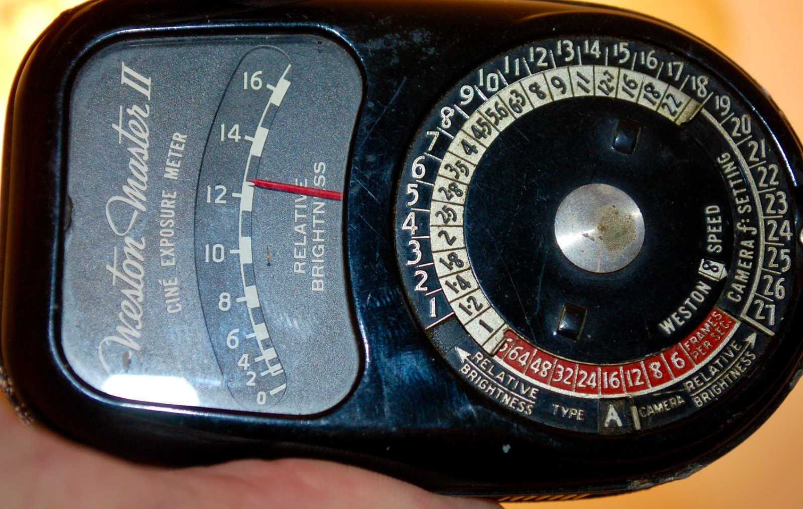 Weston Master II Cine Exposure Meter Vintage Selenium Powered Classic – Working