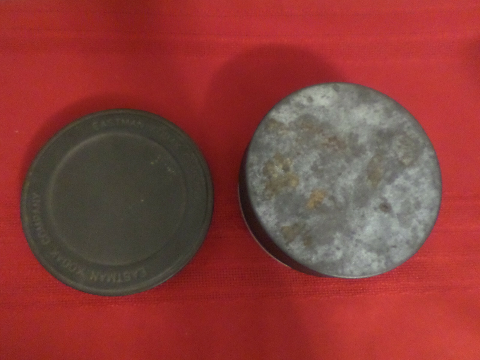 Vintage EASTMAN KODAK COMPANY Metal Film Tin Canister 4″ x 1 3/4″