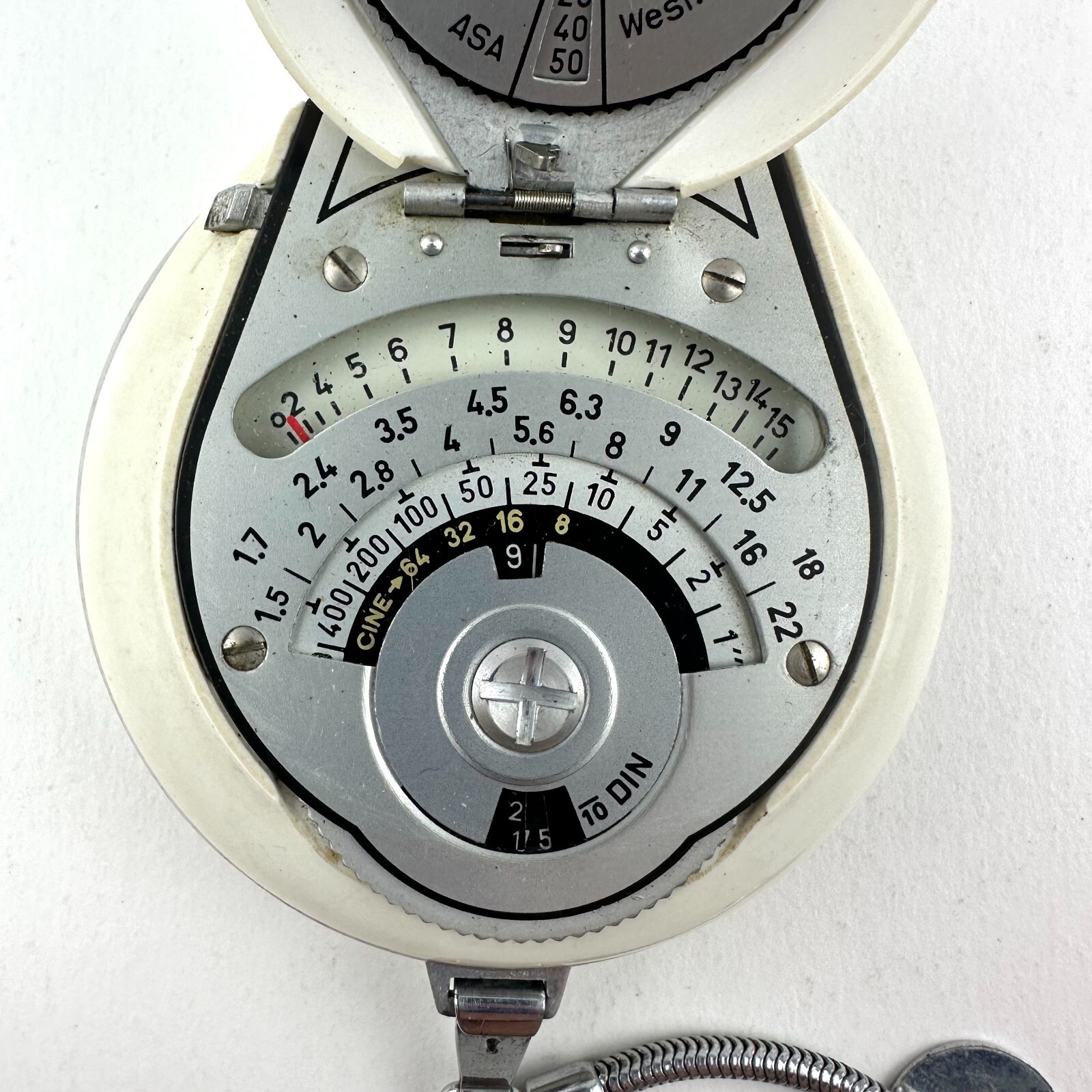 Vintage 1952 Bertram Chrostar Light Meter Selenium Cell Not Working? Beautiful
