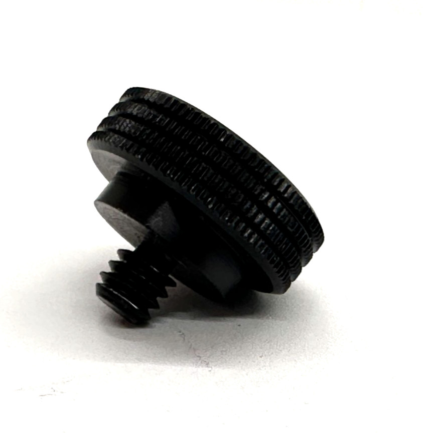 VTG 1/4 Inch Knurled Camera Mount Screw Male / Female – Machined Aluminum 1 pc