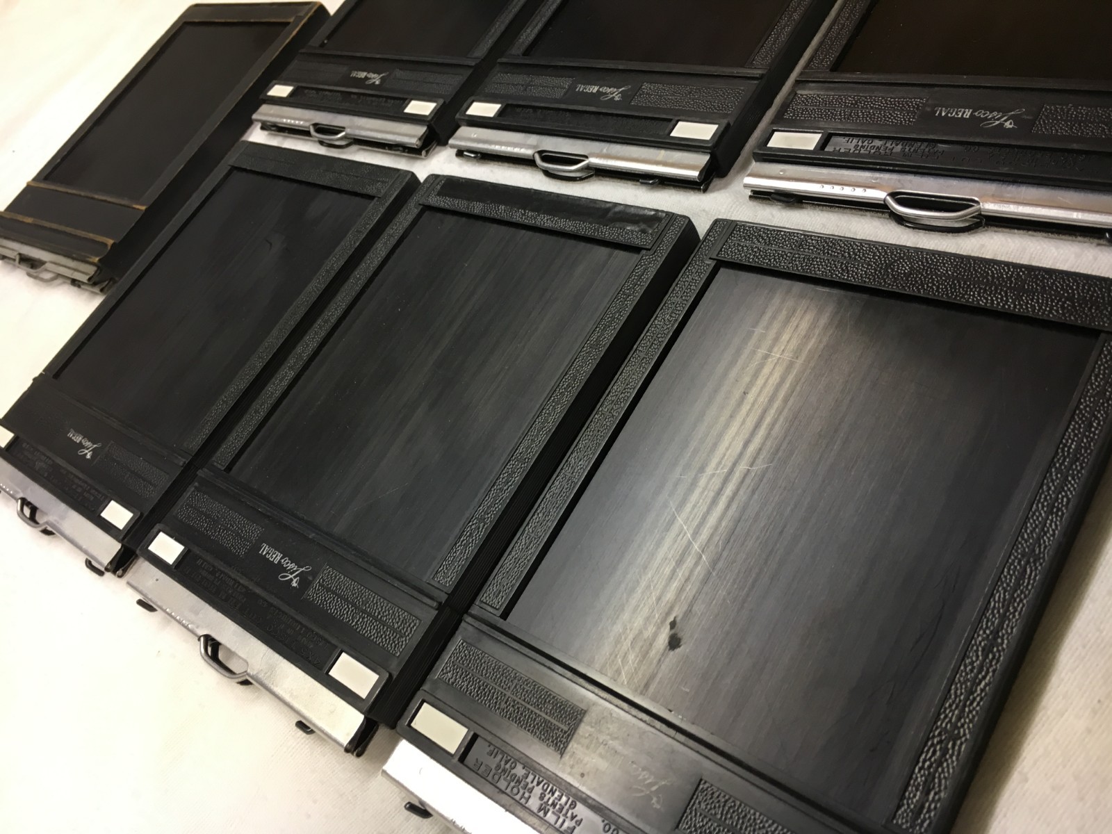 6 4×5 Lisco Regal Cut Film Holders 1 Folmer
