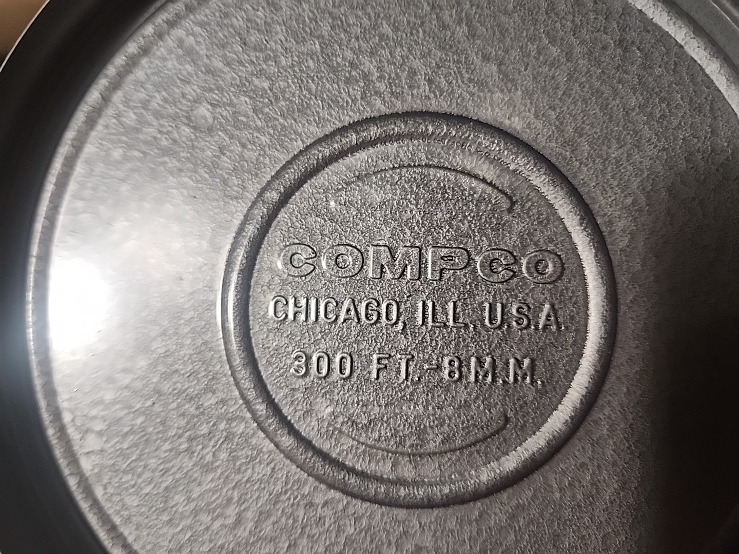Vintage Compco 300ft – 8mm Film Reel With Case