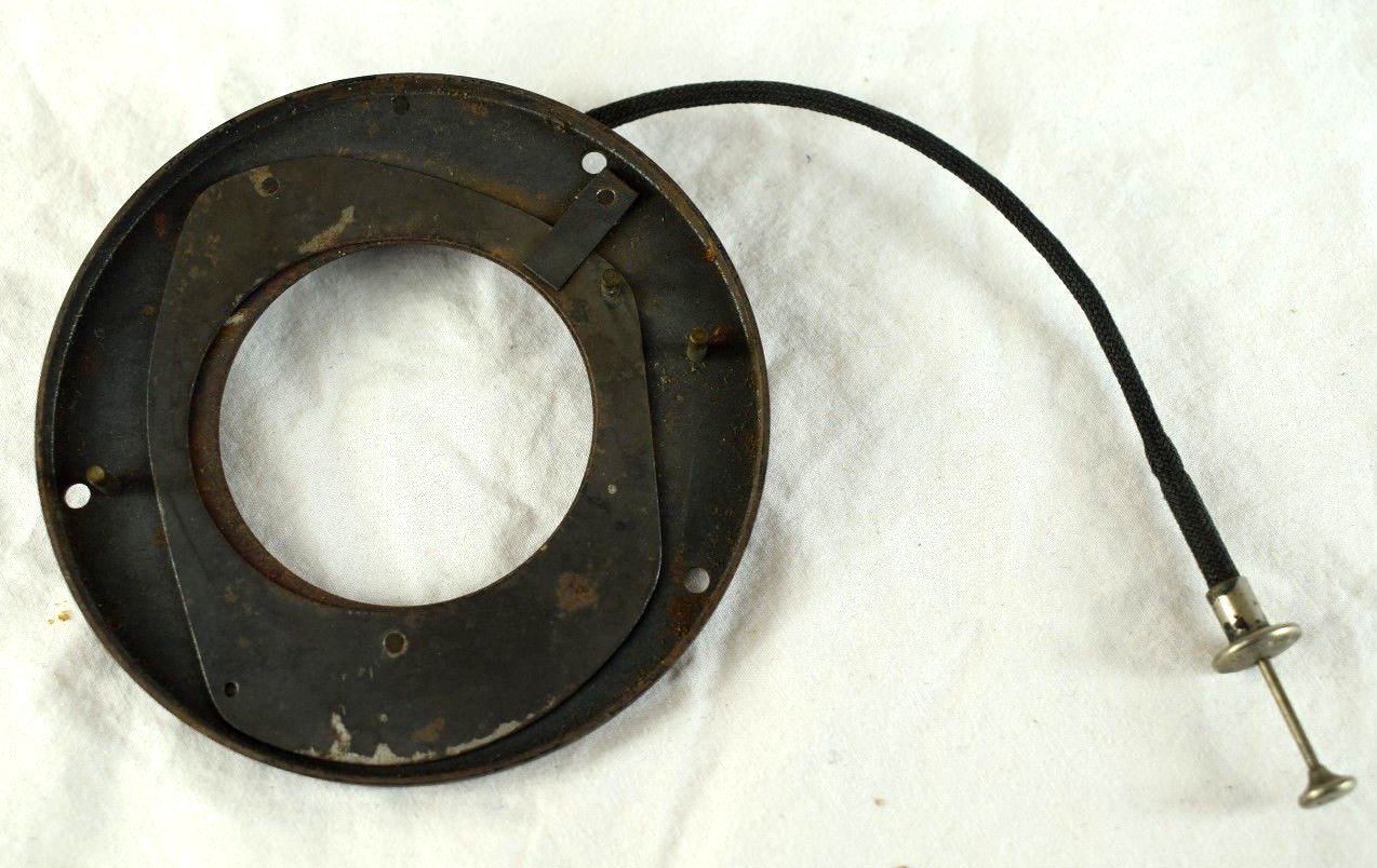 1889 Vintage Shutter Release & Ring “Low” No. 5 Camera Parts