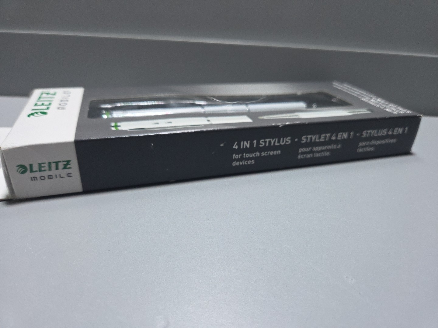 Leitz Mobile 4 in 1 Stylus for Touchscreen Devices 6600-01 New Sealed