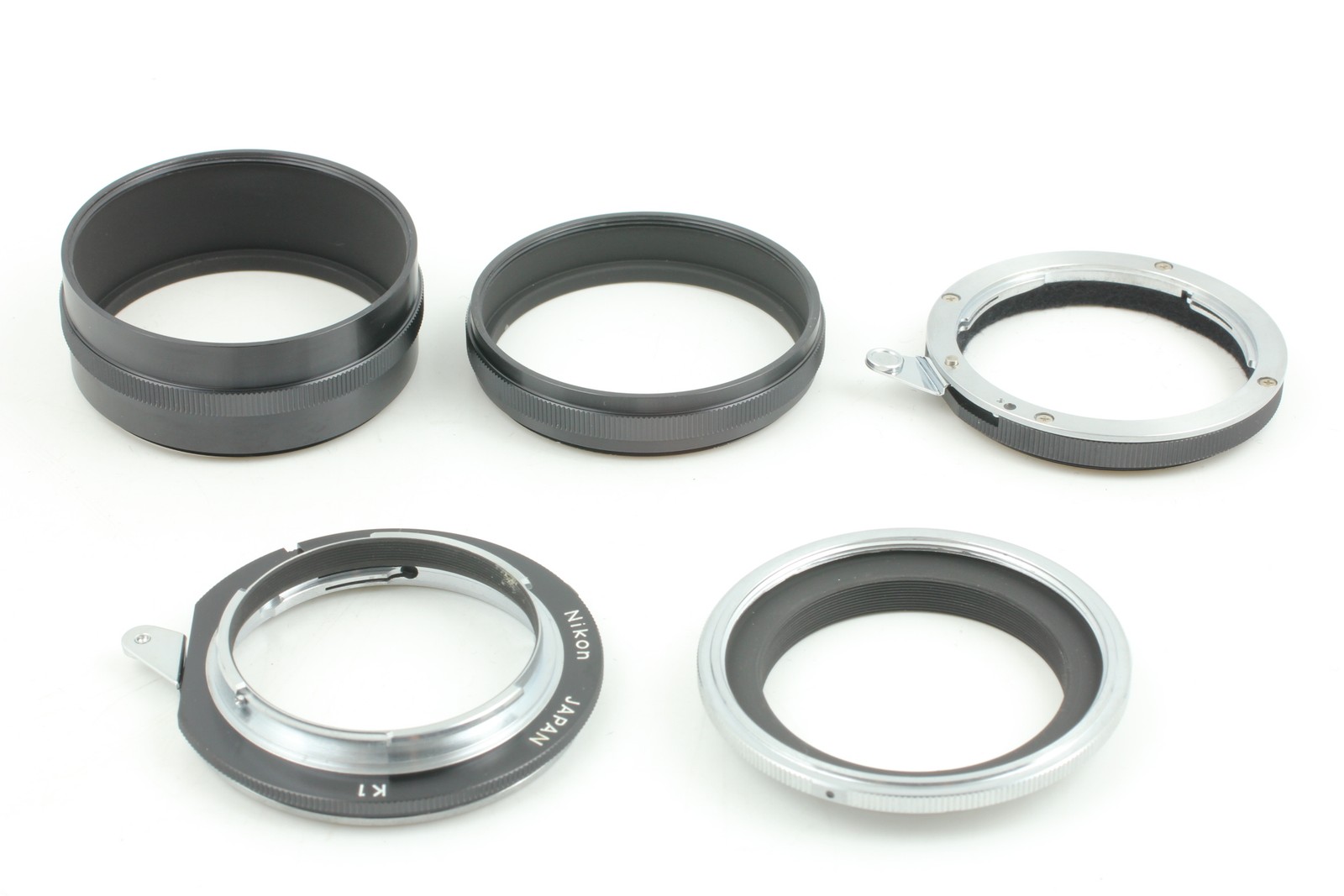 [Near MINT] Nikon Extension Ring Tube Set K – K1 K2 K3 K4 K5 W/ Case From JAPAN