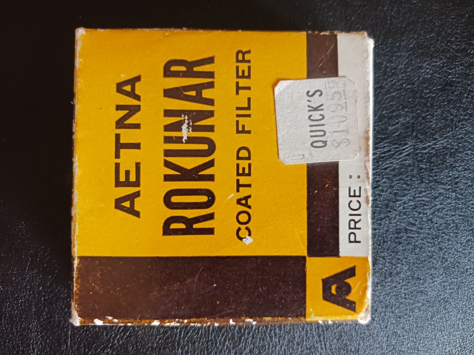 VINTAGE AETNA ROKUNAR COATED FILTER 52MM FL-B LENS