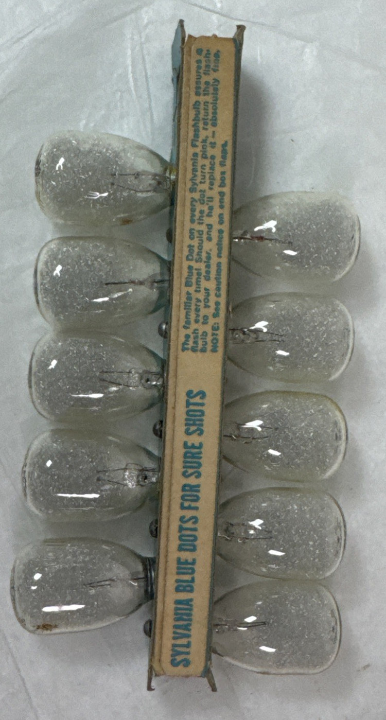 Lot Of 2 12 Pack VTG GE M2 Rhenium Flashbulbs & 1 Pack Of 10 Sylvania NOS