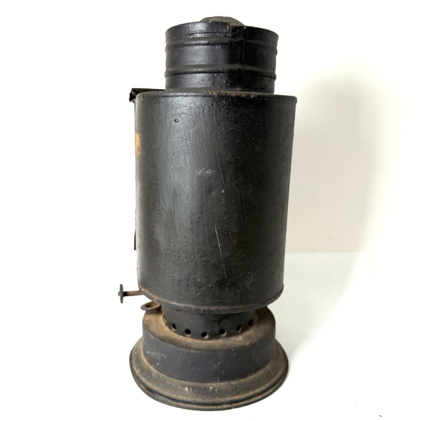 Vintage Dry Plate Gas Lantern Dark Room Safe Light Tin Lamp Darkroom W,V&B