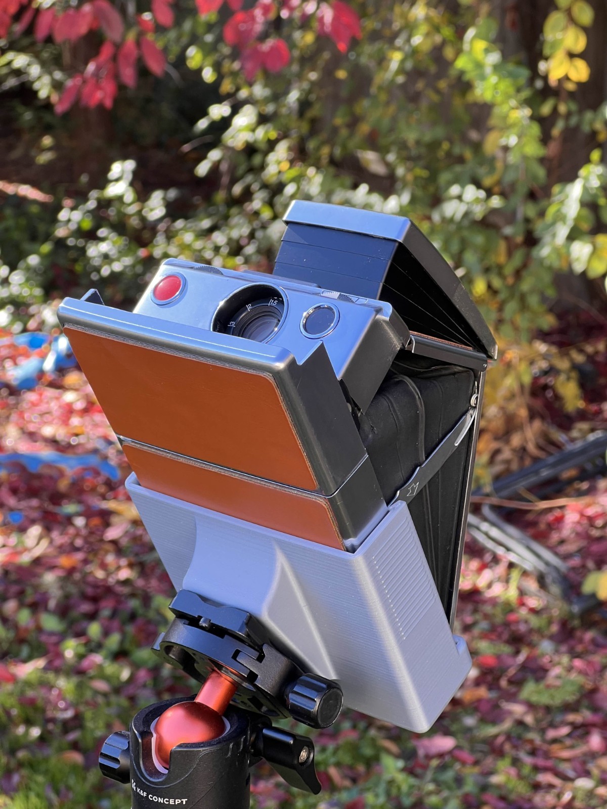 Deluxe SX-70 Tripod Adapter (Built-in Angle & Strong Grip)