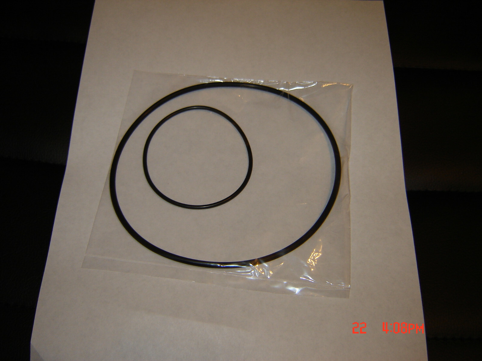 Elmo St-180 Projector Belts ST-180E, ST-600 M O, 2 *Round Belt Set , New