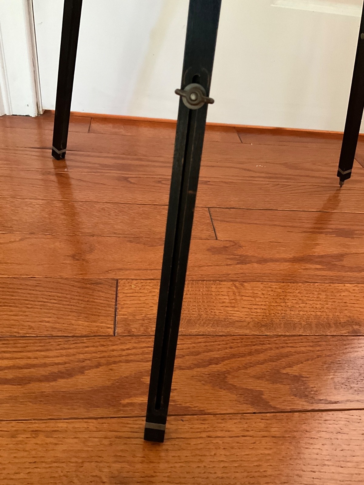 ANTIQUE WOOD TRIPOD , 48” foldable (3 Fold) with expandable section Zeiss Ikon