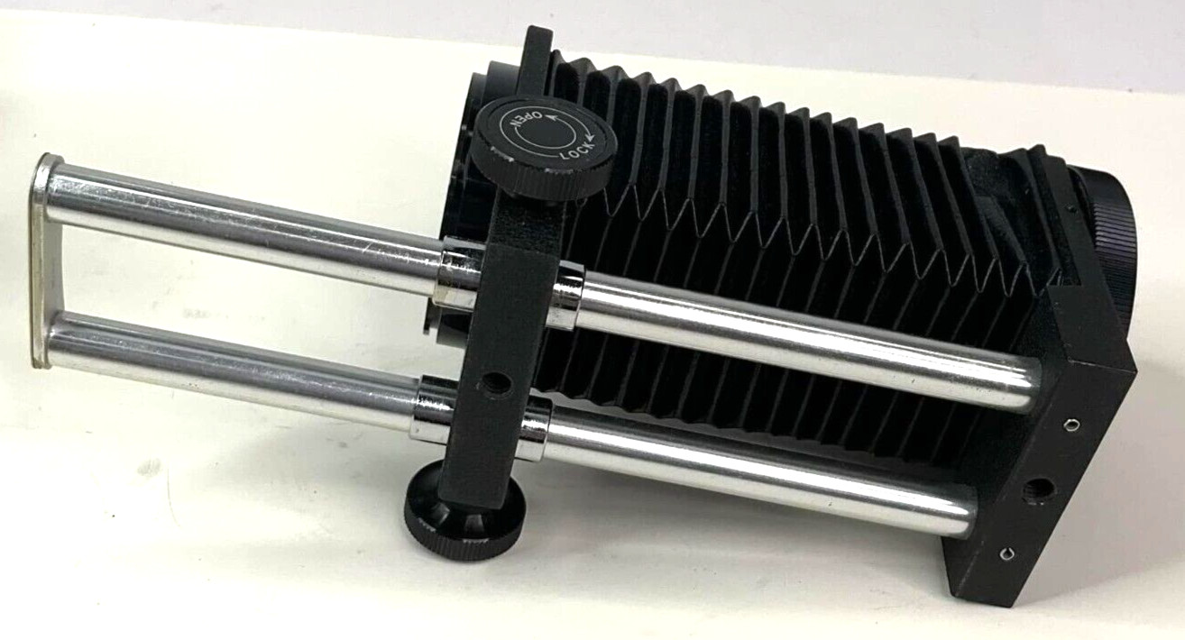 Spiratone Rapid Rail Macrobel Bellows For Canon Manual Focus FD lens AE-1 F-1