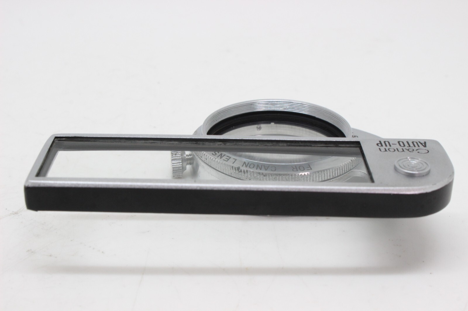 【 MINT IN CASE 】 CANON AUTO-UP V-1 Close Up Lens FOR CANON 50mm F1.8 From JAPAN
