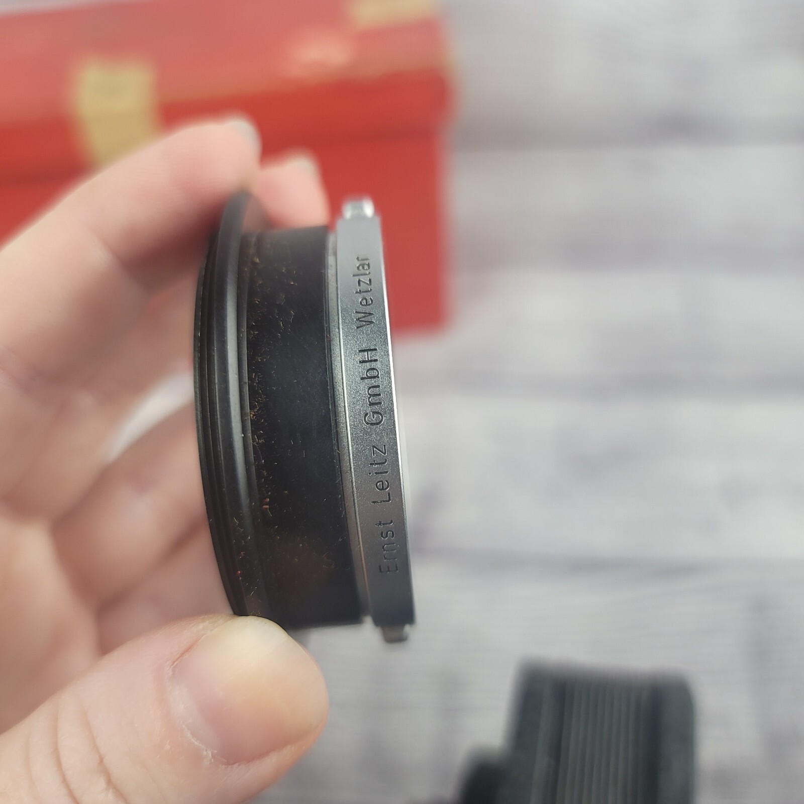 Leica Leitz Wetzlar Visoflex Macro Bellows Unit 13.5cm w/ Box 32mm Screw Mount