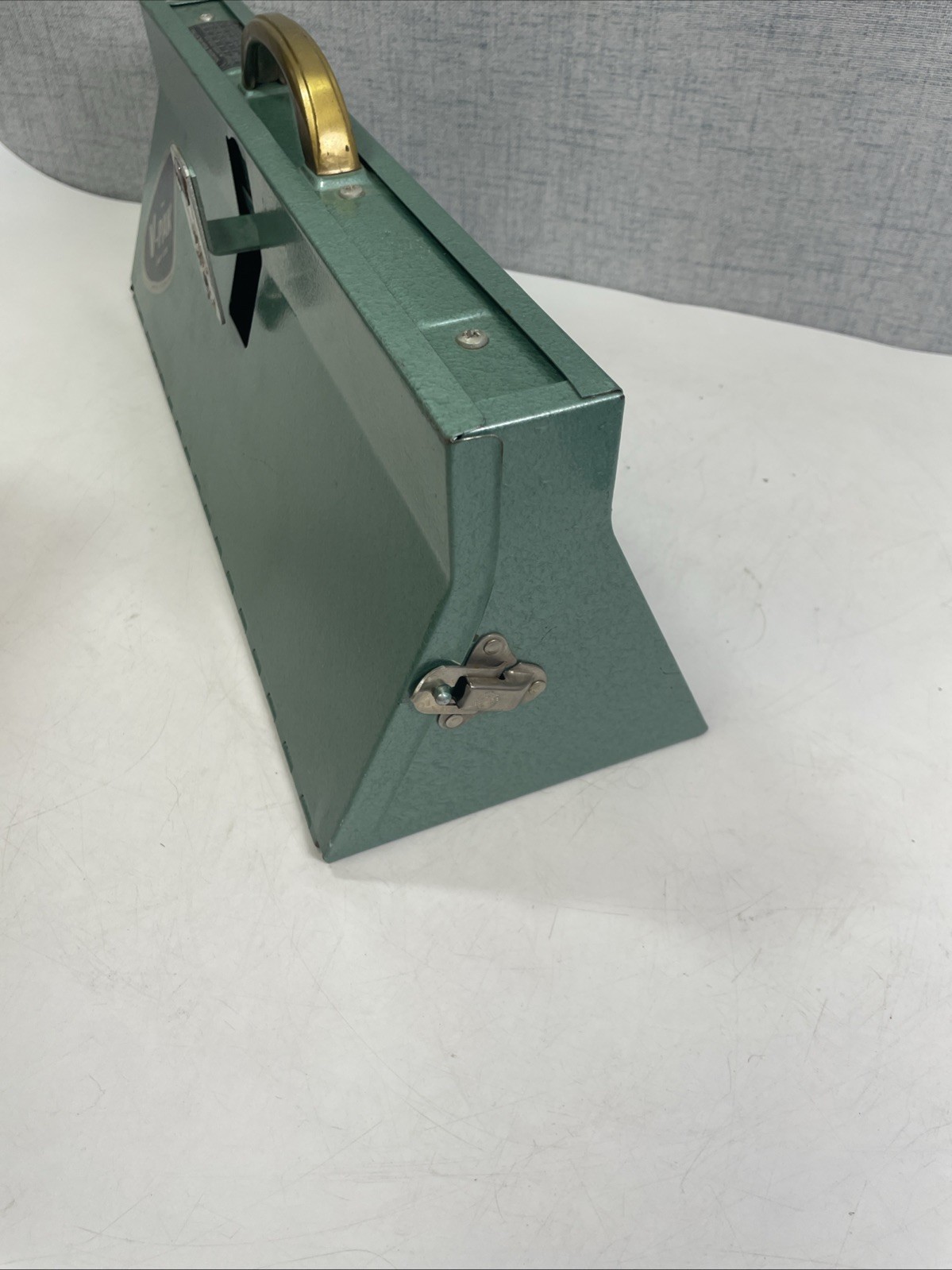 VINTAGE V-PAK 4BULB LITE CPL BAR PM-4 PHOTOGRAPHY METAL GREEN BOX TESTED