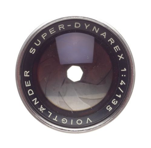Voigtlander super-dynarex 1:4/135 tele-lens bessamatic utramatic camera lens