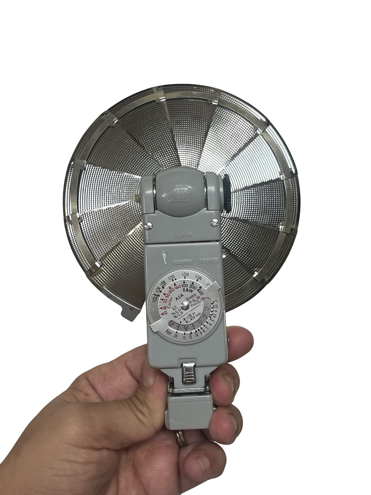 Rare Nikon Nippon Kogaku Tokyo Fan Flash Vintage