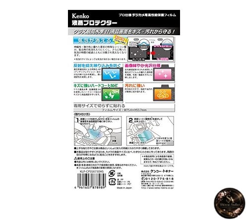 Kenko LCD Protective Film for Canon PowerShot SX730HS KLP-CPSSX730HS