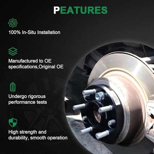 4X 8 Lug 50mm 2″ Wheel Spacer Adapters 8×6.5 to 8×180 126.15mm 14×1.5