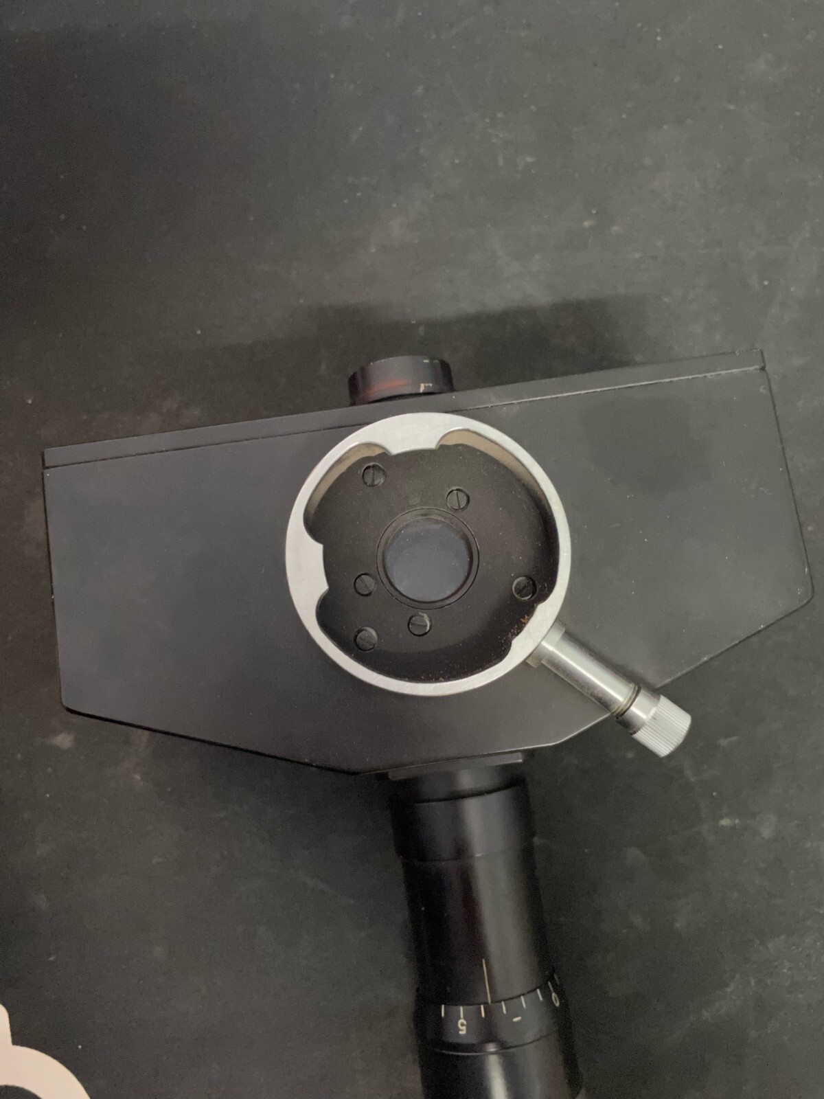 Vintage Carl Zeiss Jena Microscope Camera Adapter