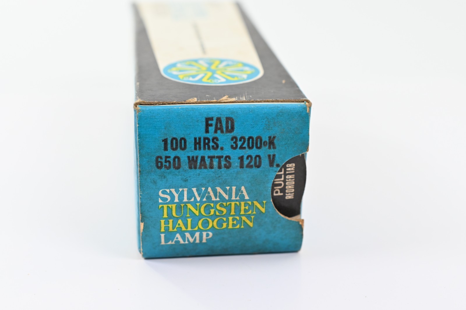 Vintage NOS Sylvania FAD 650w 120v 54574-2 Lamp NOS