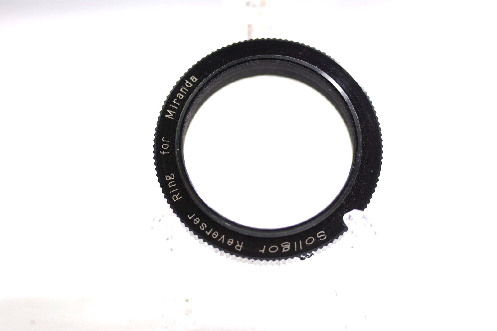 SOLIGOR REVERSER RING FOR MIRANDA MOUNT CAMERA FOR MACRO WORK (EXCELLENT)