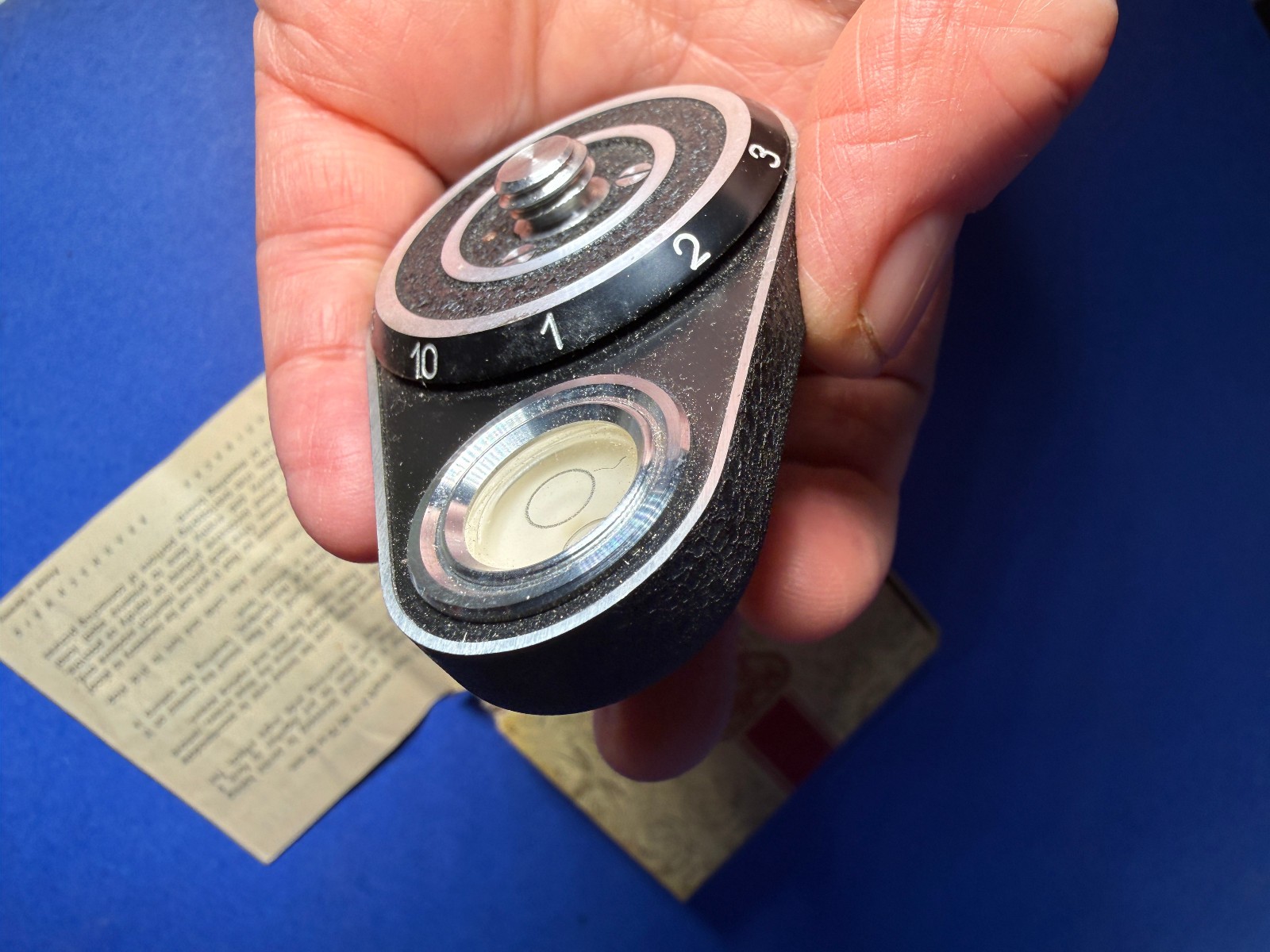 VTG ROLLEI PANORAMA HEAD TOP ROLLEIFLEX PANORAMAKOPF BOX INSTRUCTION BUBBLE