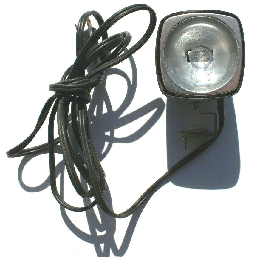 Vtg MCM Spot Light Flood Light Bell & Howell Part No 40920 W/ Bottom Arm Working