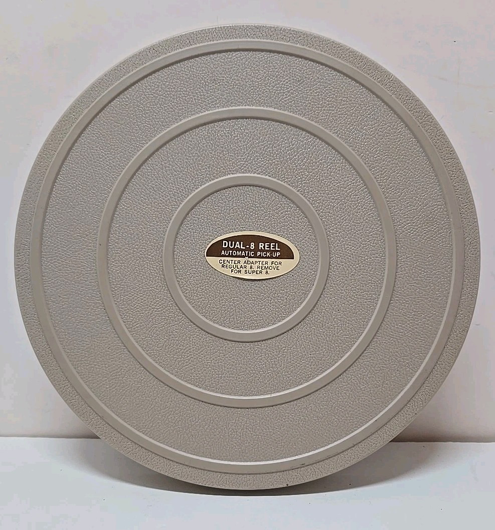 400 ft. Automatic pick up Dual 8mm Plastic Reel, Can, Splicing Set. New