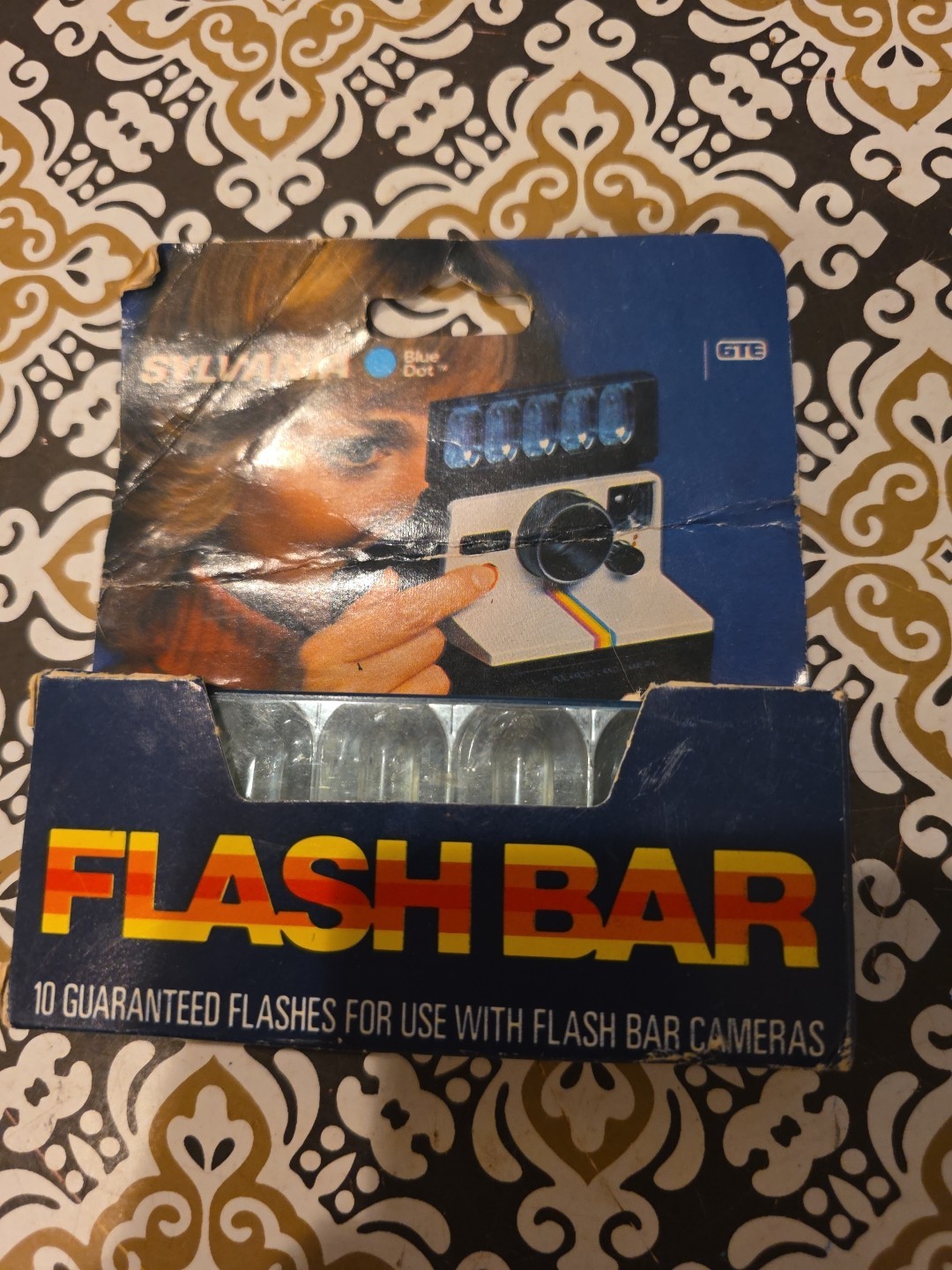 Vintage Sealed Sylvania Flash Bar Blue Dot GTE Brand New NOS