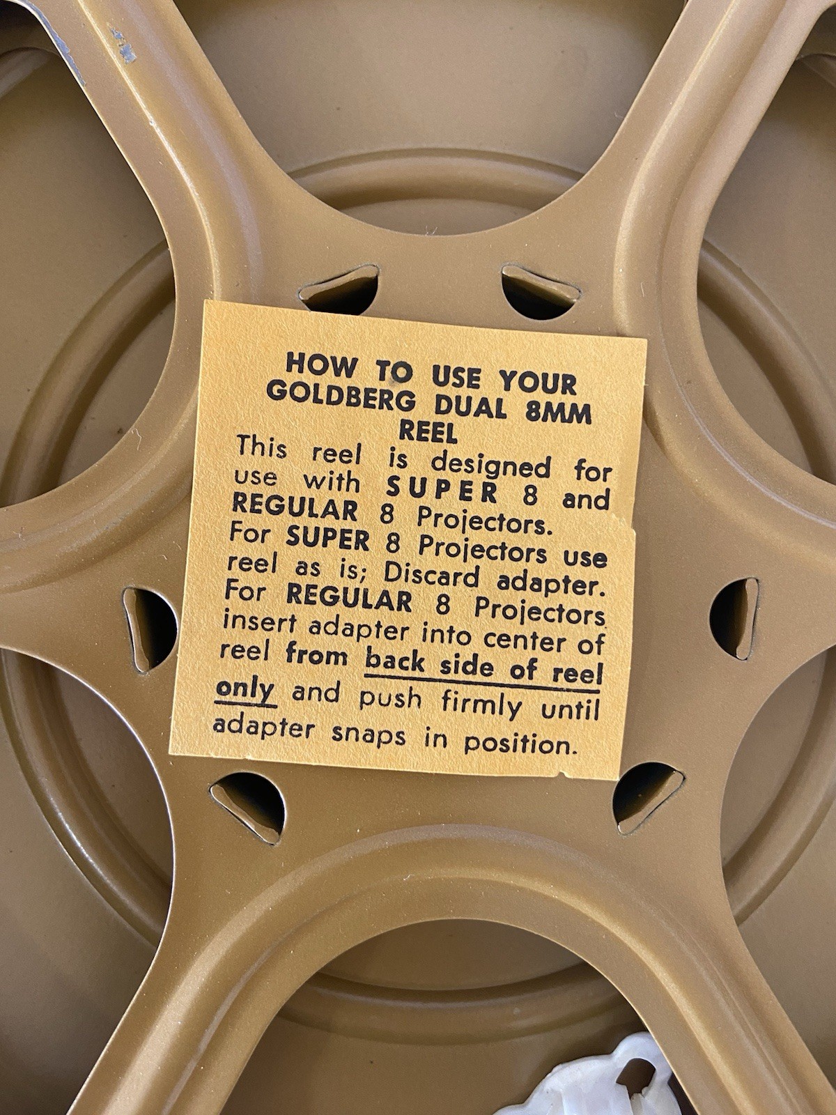 4 Goldberg Dual 8mm Metal Film Reel & Canister Universal Compatible