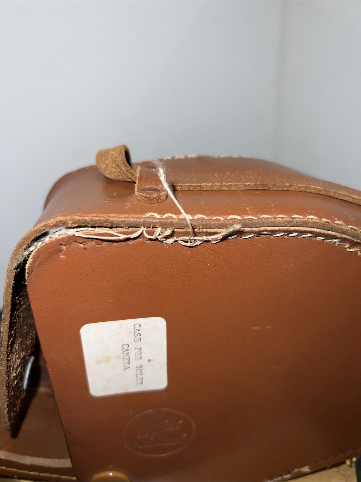 Paillard Bolex C-85 Genuine Camera Case Brown Leather