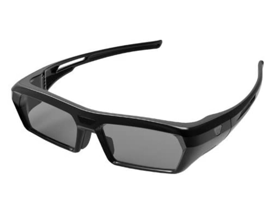 Blick BT-30 Universal 3D Glasses With Case. Lot Of 2. Rechargeable.