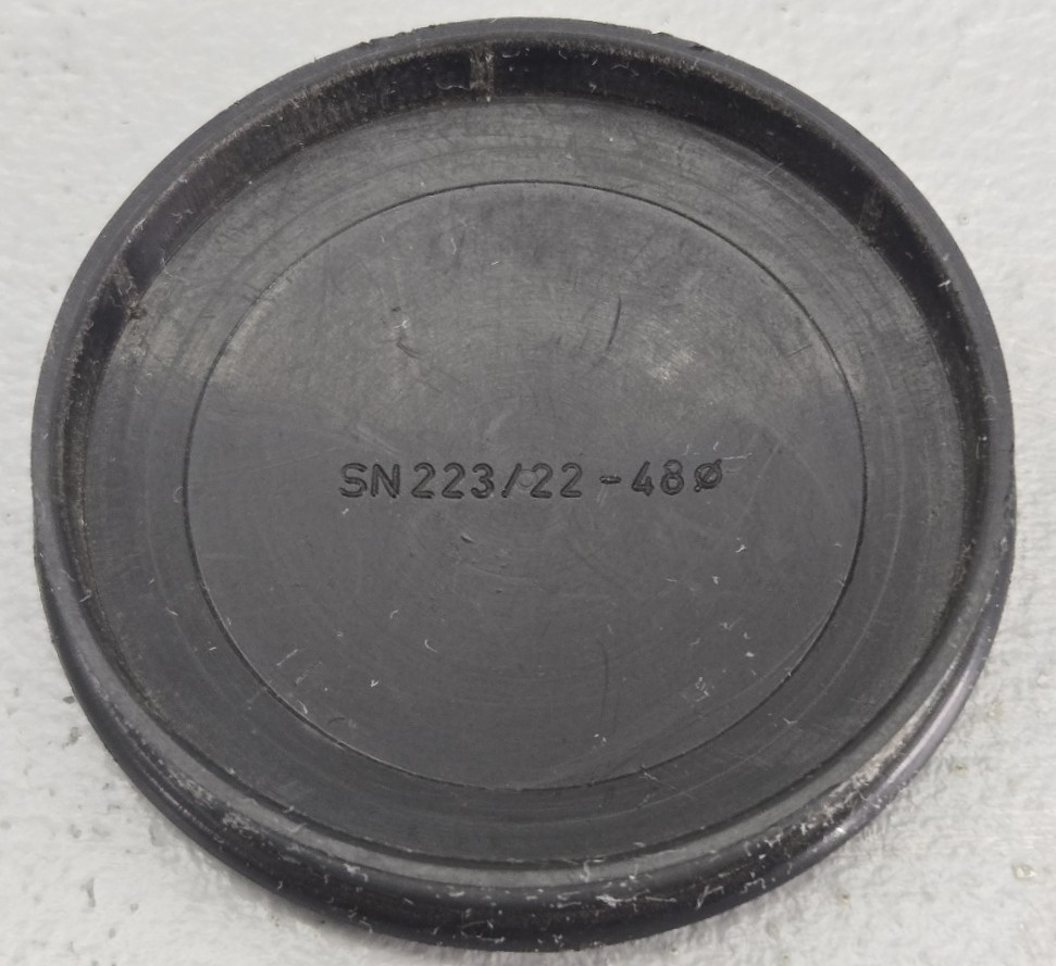 Genuine Schneider Optik Kreuznach Plastic Lens Cap 223-22 50mm Fits 48mm Filter