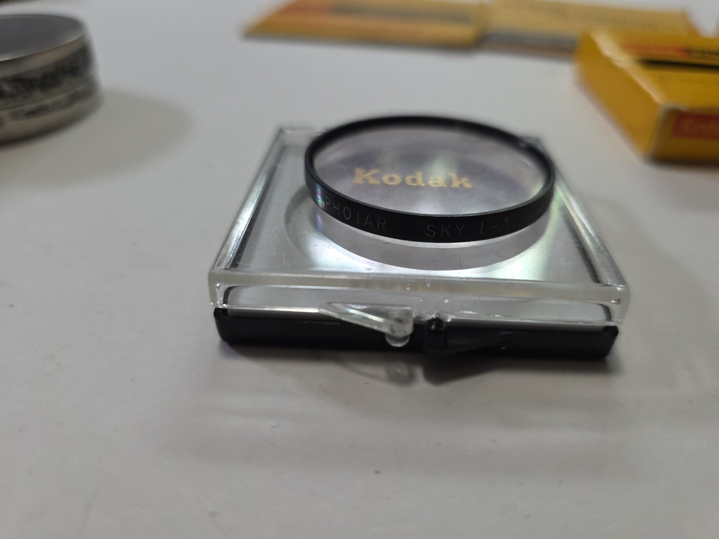 Lot Of Vintage Kodak, Camera Accessories Filters, Series V Adapters, Gel